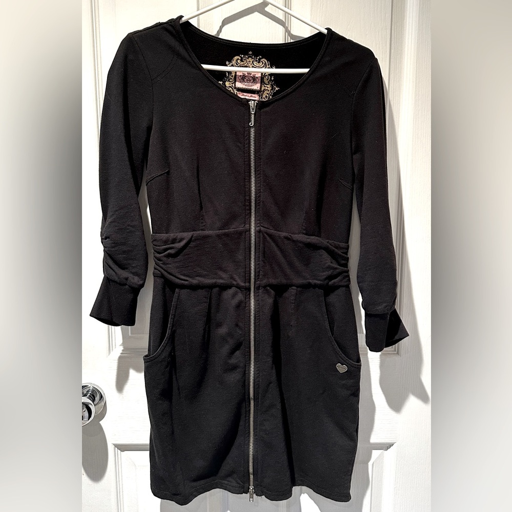 Vintage Juicy Couture Zip-Up Romper Skirt